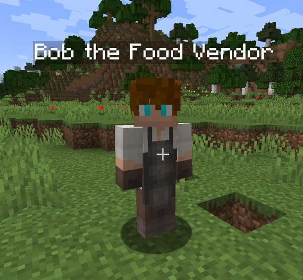 Bob the Food Vendor in game